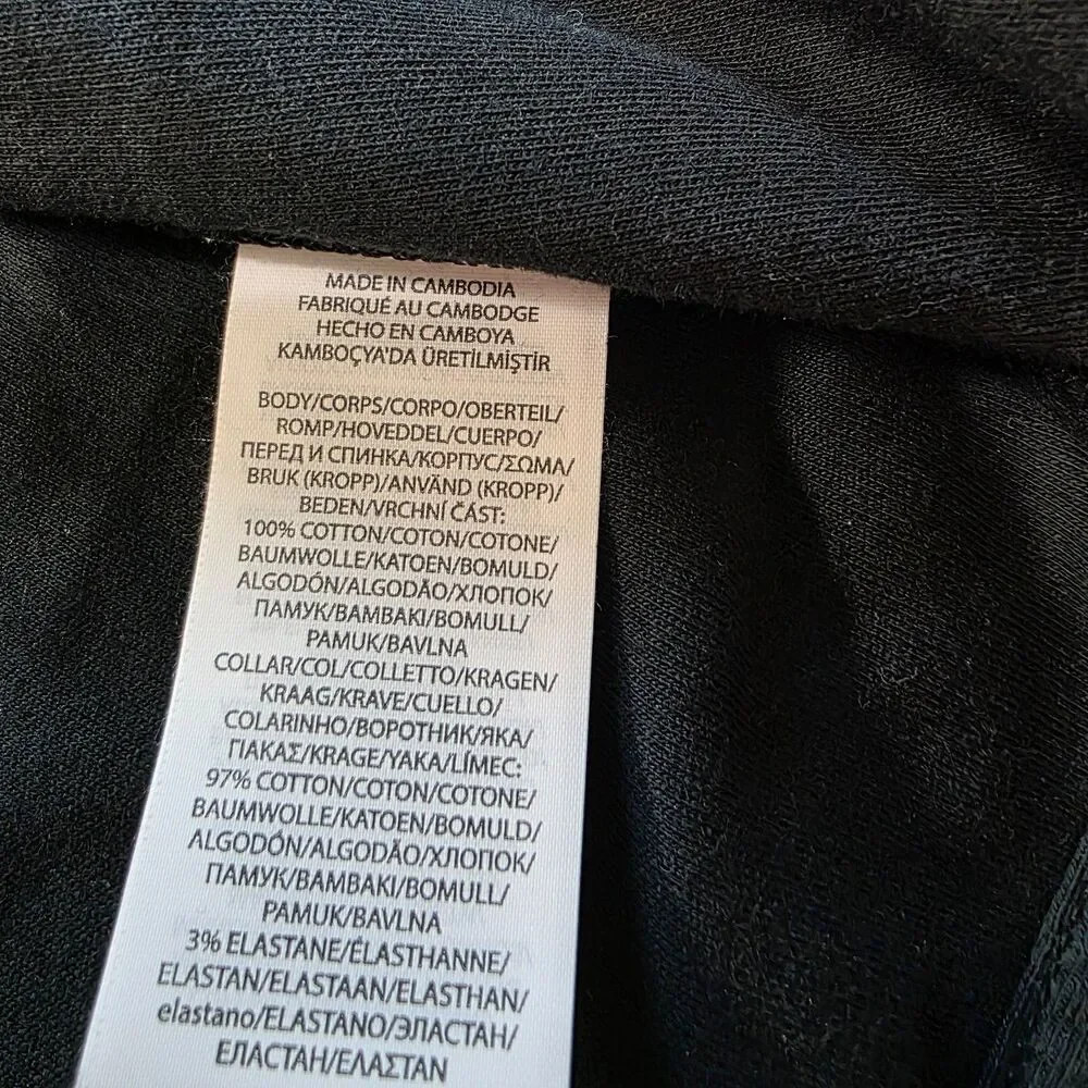 Polo Ralph Lauren Men's XXL Cotton Interlock Track Jacket Black White NWT